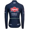 Wielershirt 2022 Alpecin-Fenix Lange Mouw - Blauw